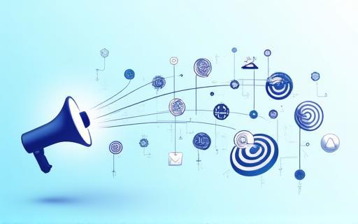 Abstract visual for marketing automation